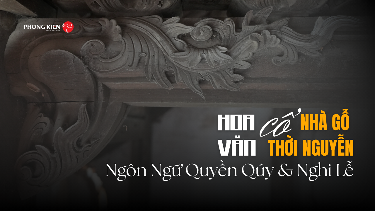 Hoa văn triều Nguyễn – Ngôn ngữ của quyền quý và lễ nghi